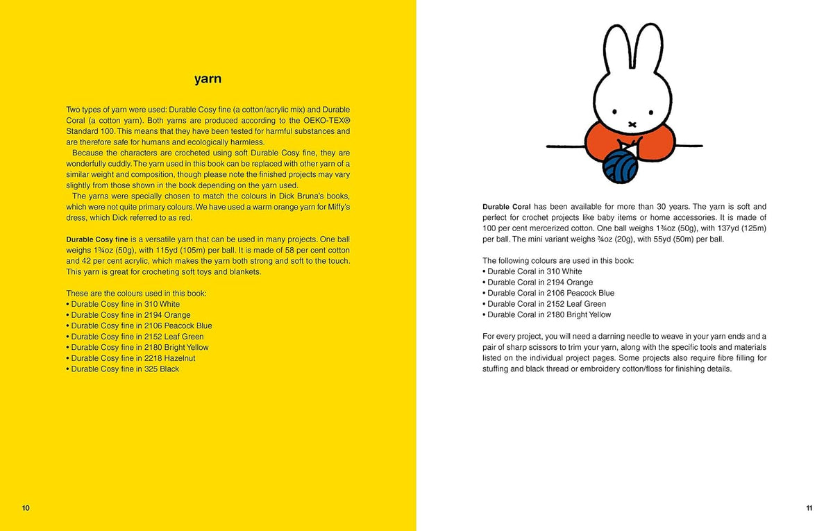 The Miffy Crochet Book: 16 Projects For Friends, Fun Times And Bedtime (Paperback)