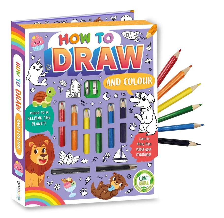  How To Draw And Color by Igloo Books Ltd