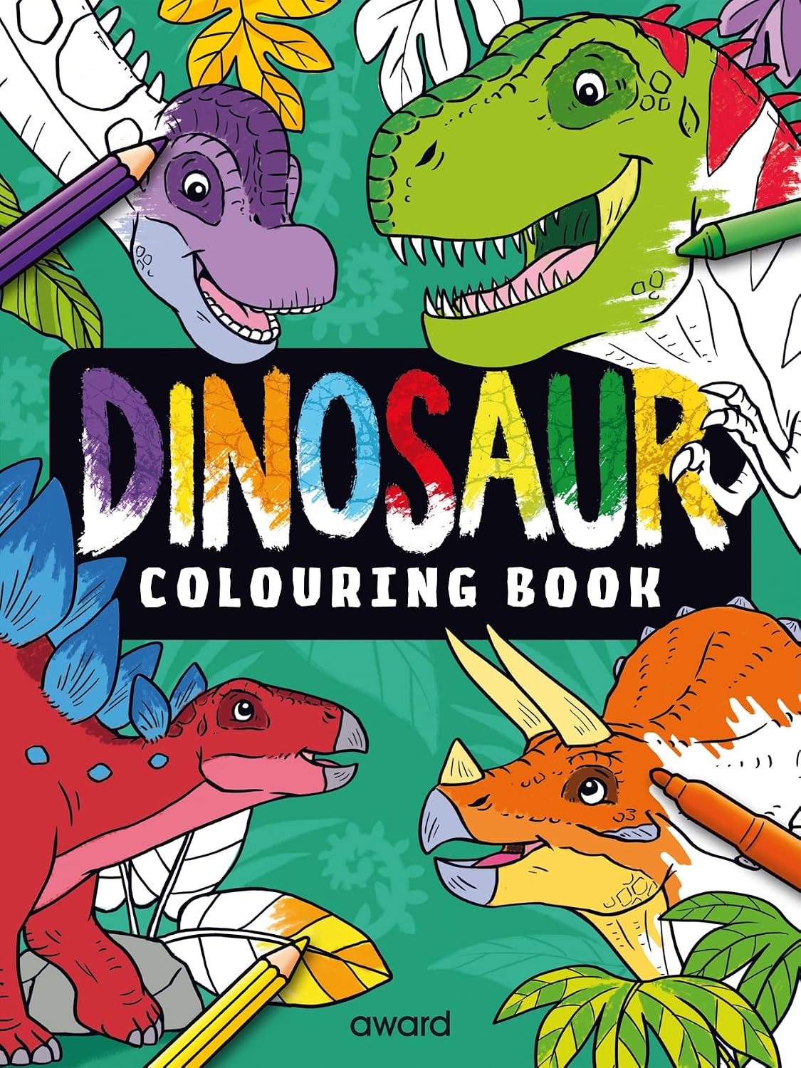  Dinosaur Colouring Book - Dinosaur Colouring Book (Paperback)