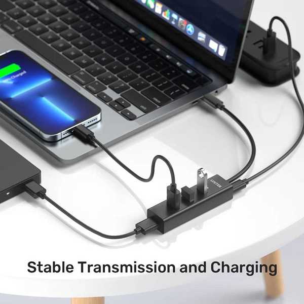 Unitek Y-3089Z01 4-Port Powered USB 3.0 Hub