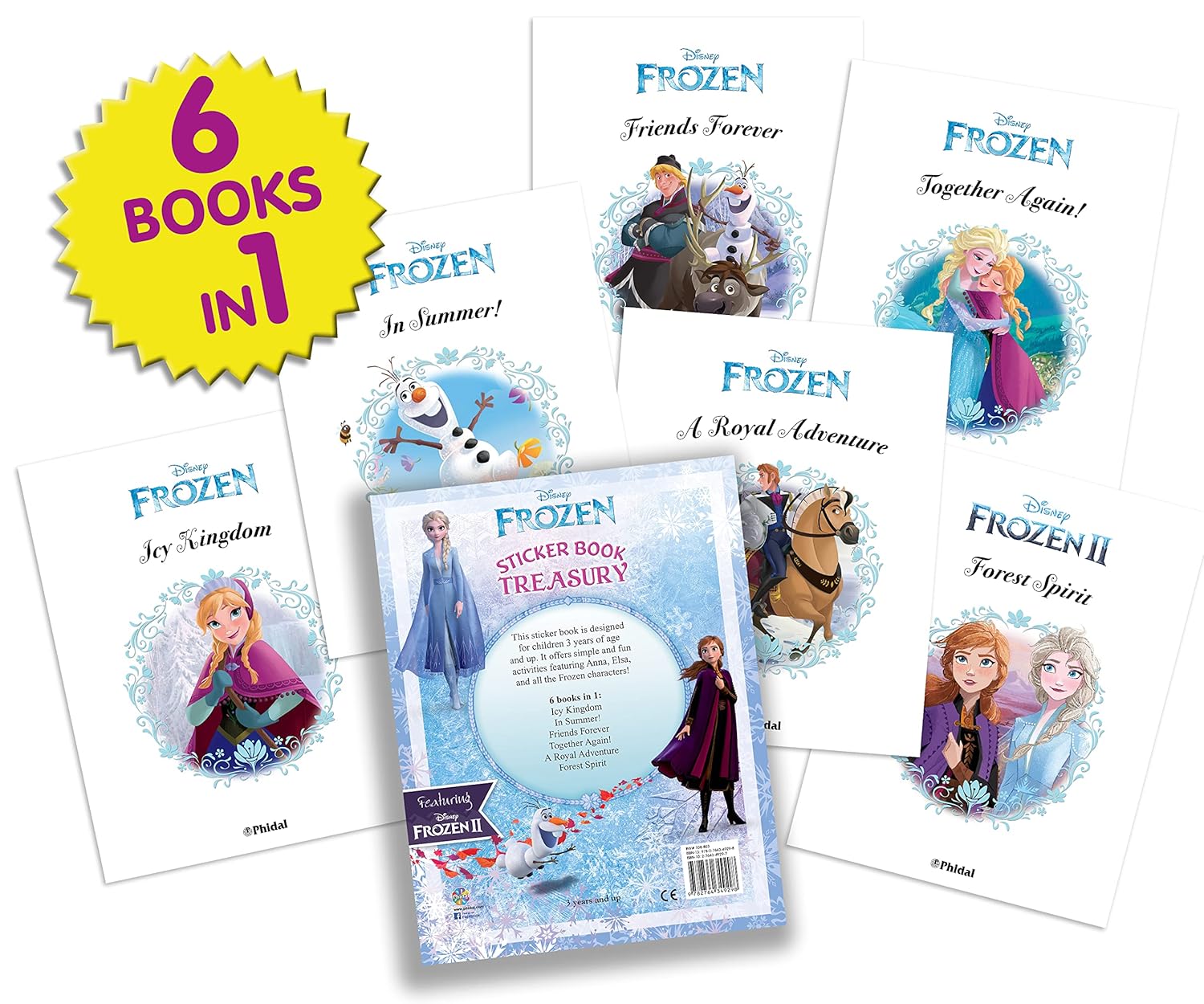 Sticker Book Treasury: Disney Frozen 2