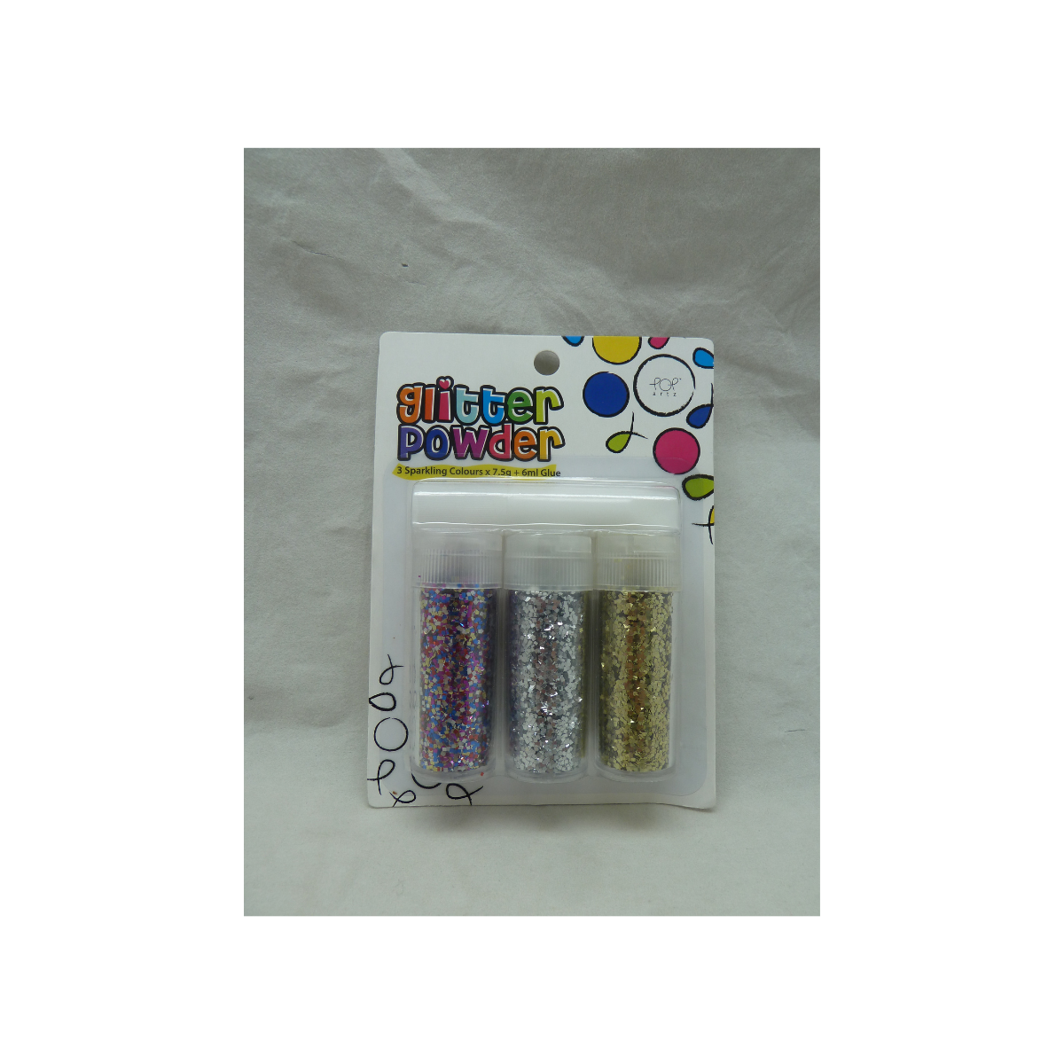 POP Artz Glitter Shaker Pearl Colour