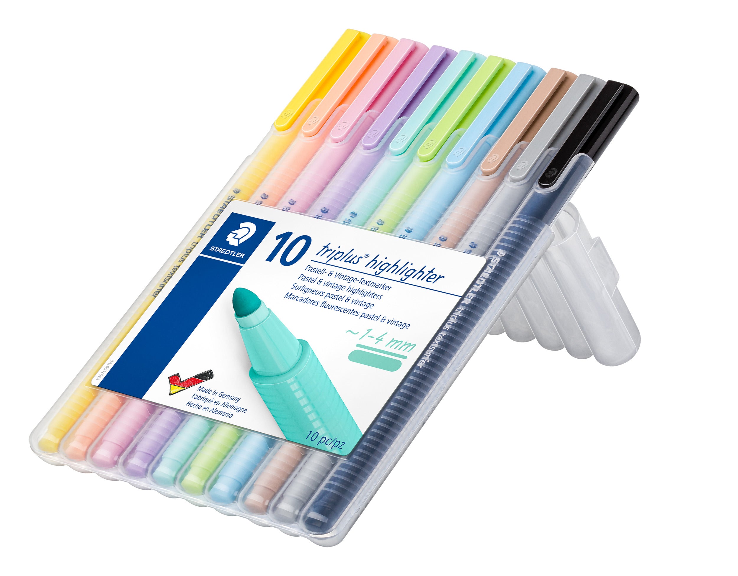 STAEDTLER HIGHLIGHTER TRI TEXTSURF 10PCS