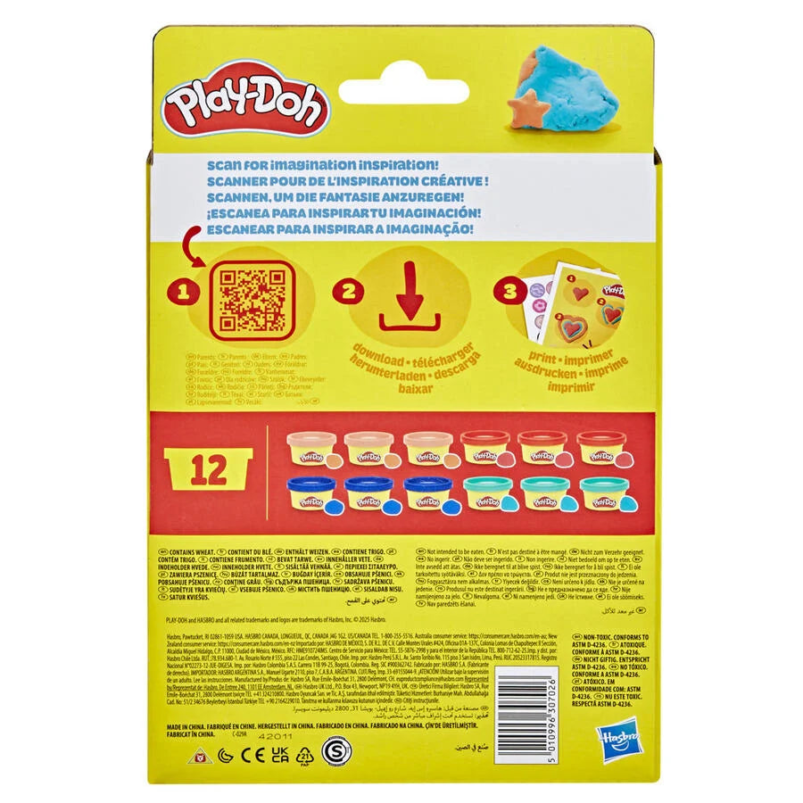 HASBRO PLAYDOH TREATS AND FAVORS 12 PACK