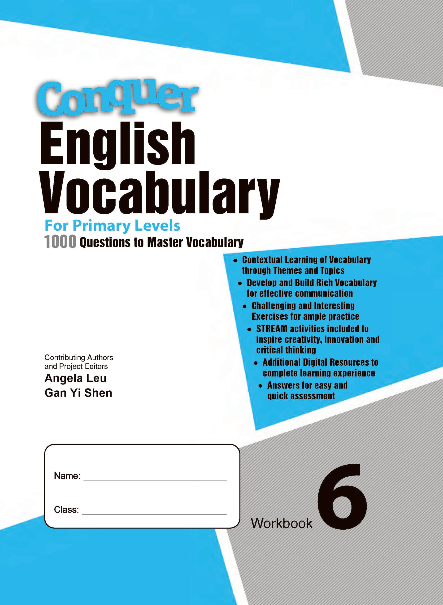 Conquer English Vocabulary For Primary Levels Workbook 6