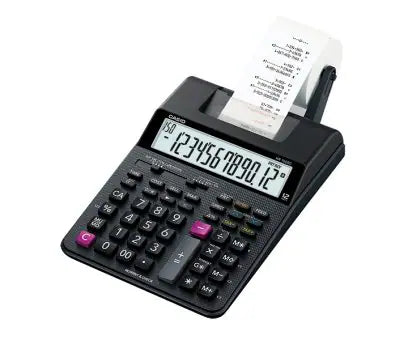 Casio HR-100RC-BK 12-Digits Printing Calculator