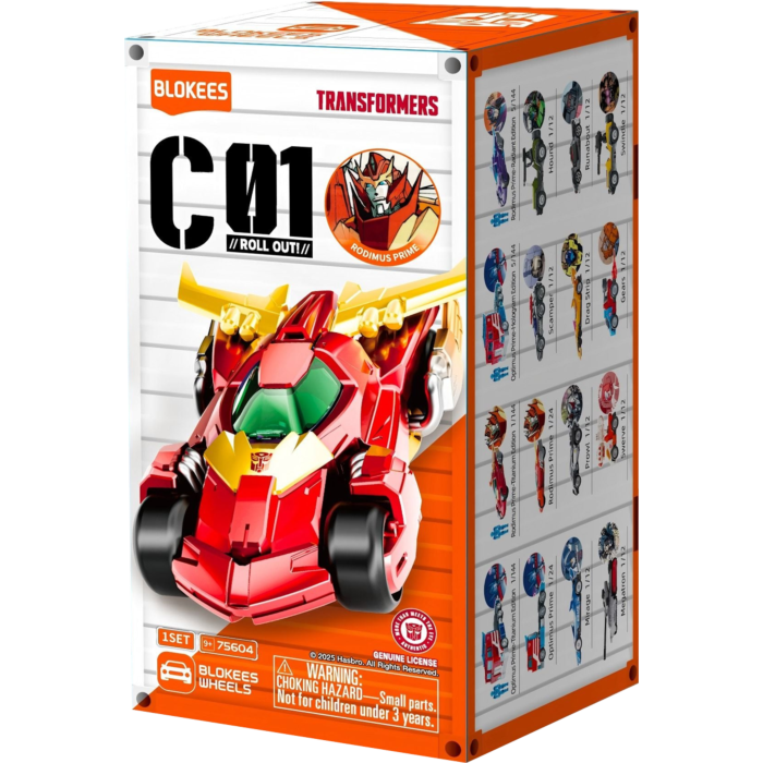 BLOKEES WHEELS TRANSFORMERS C01 AUTO PRIME BLIND BOX