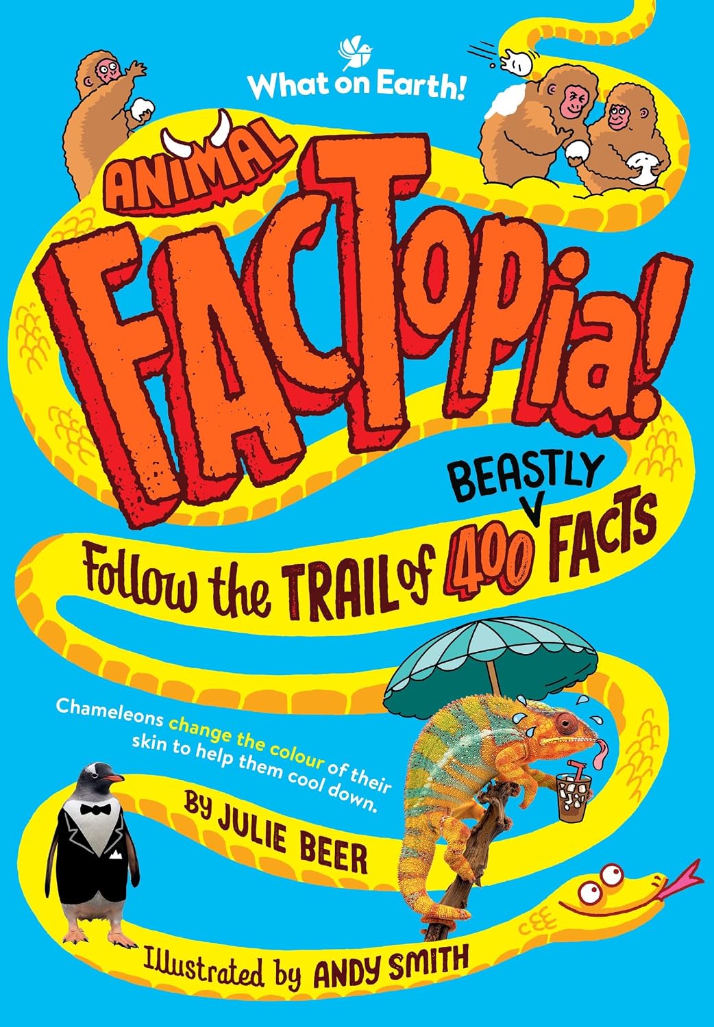 Animal FACTopia!: Follow the Trail of 400 Beastly Facts (Ages 8-12) Paperback