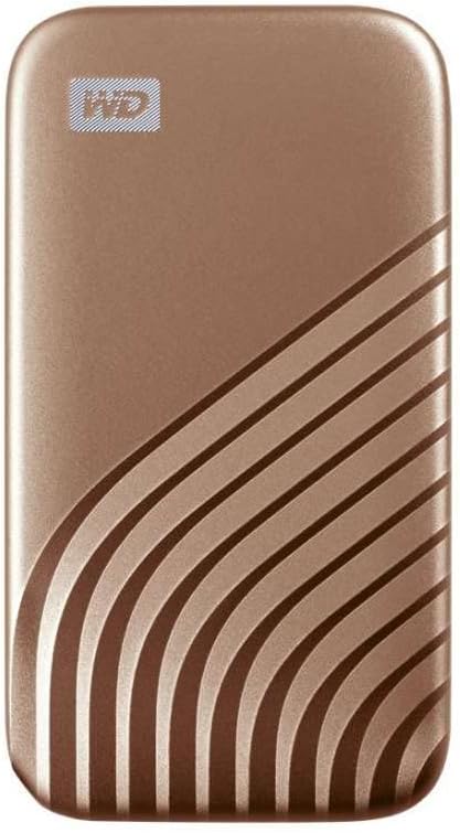 Western Digital WDBAGF5000AGD-WESN My Passport SSD, 500GB, Gold
