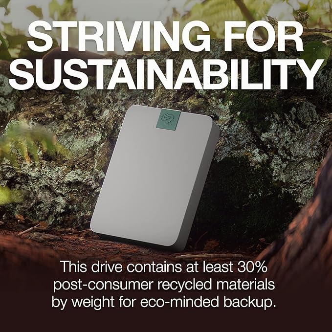 Seagate STMA4000400 Ultra Touch HDD 4TB - Pebble Grey
