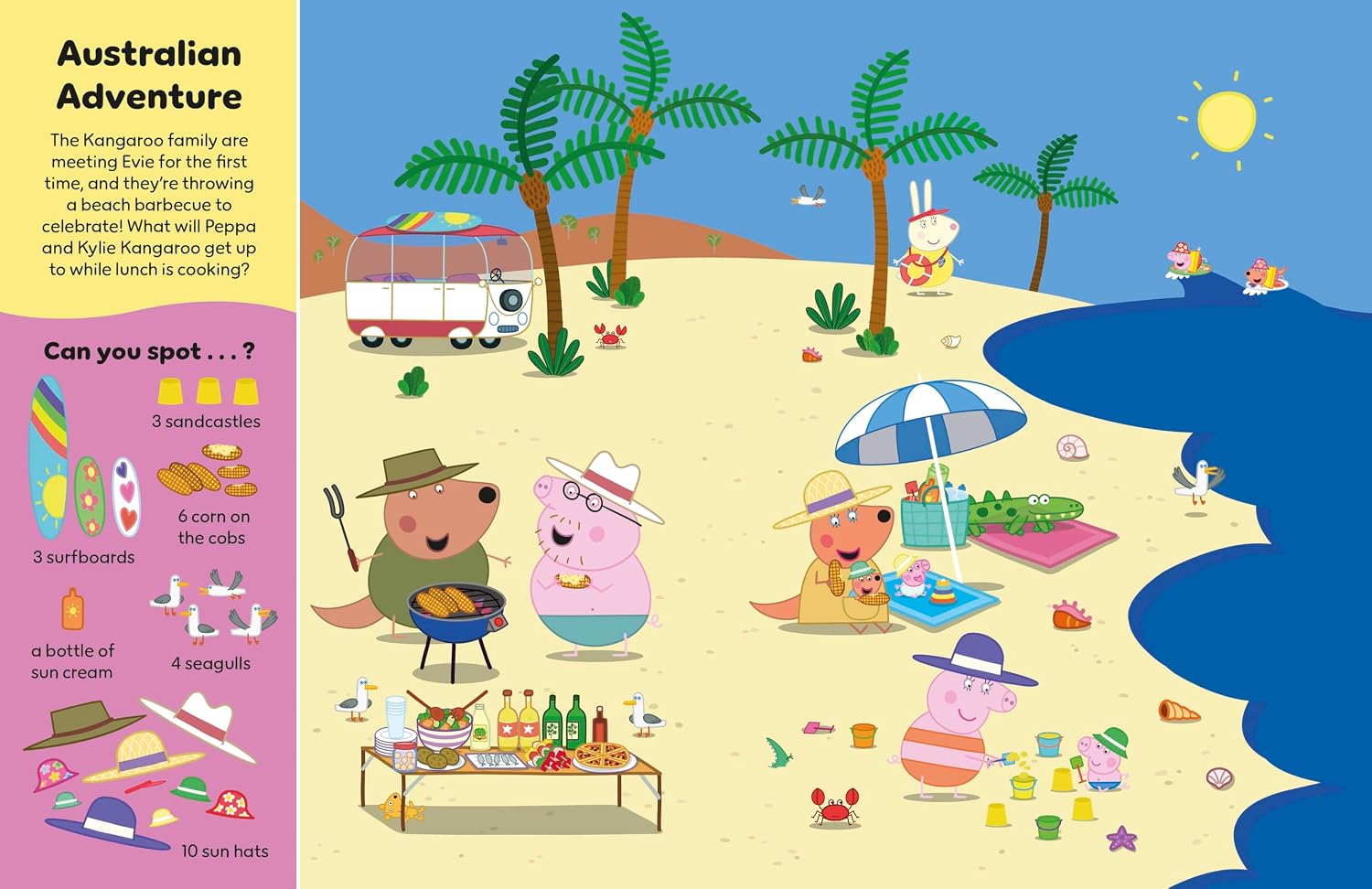 Peppa Pig: Where's Peppa on Holiday? (Paperback)