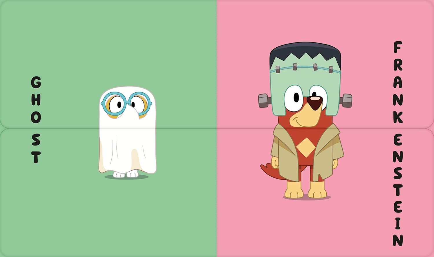 Bluey: Bluey’s Halloween Mix-and-Match: A Picture Play Book