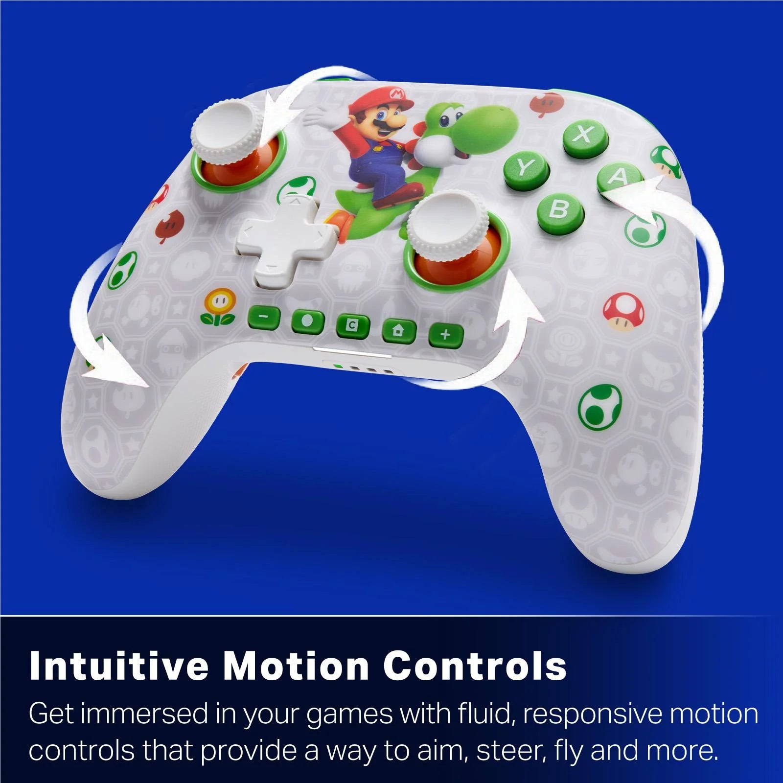 PowerA Advantage Wireless Controller For Nintendo Switch 2 – Mario & Yoshi 