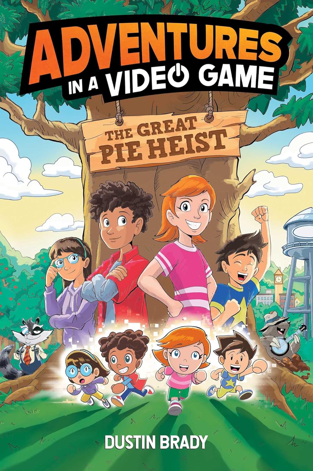 The Great Pie Heist (The Adventures In A Video Game)  (Paperback)