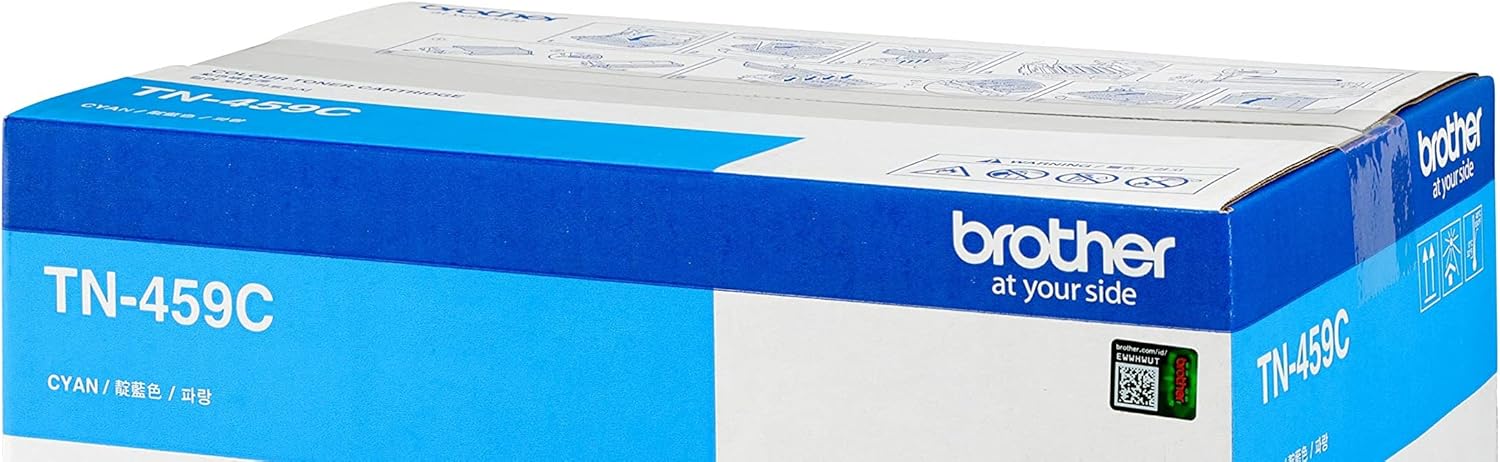 Brother TN-459C ASA Original Toner Cartridge Compatible with HL/MFC Series, 9000 Pages, Cyan