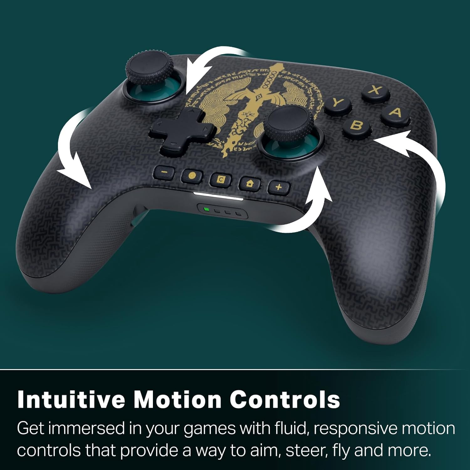 PowerA Advantage Wireless Controller for Nintendo Switch 2 - Decayed Master Sword