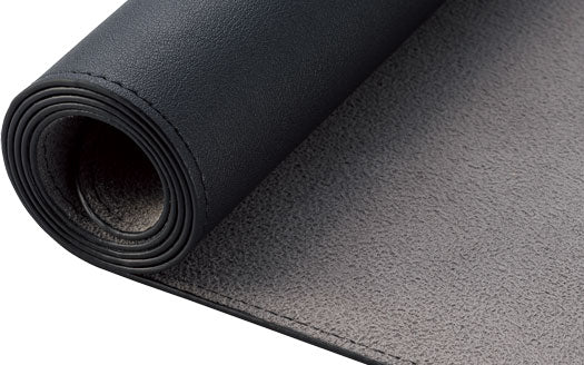 Elecom Large Leather Mouse Pad Black