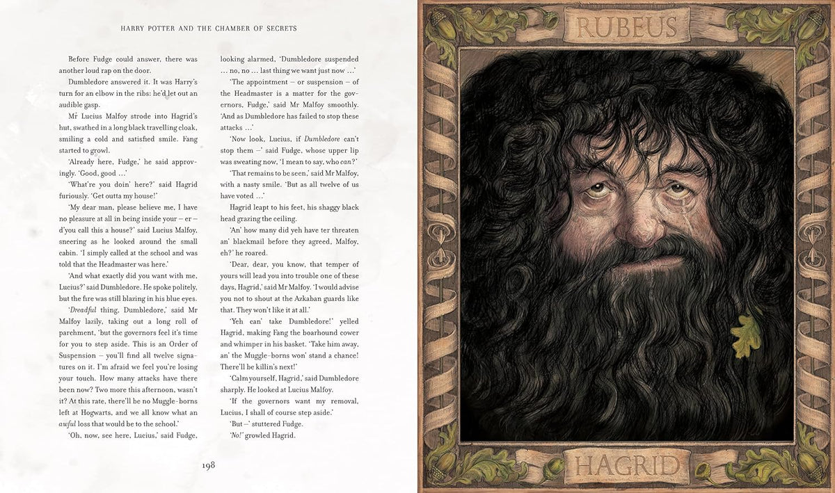 Harry Potter and the Chamber of Secrets: Illustrated Edition (Hardback)
