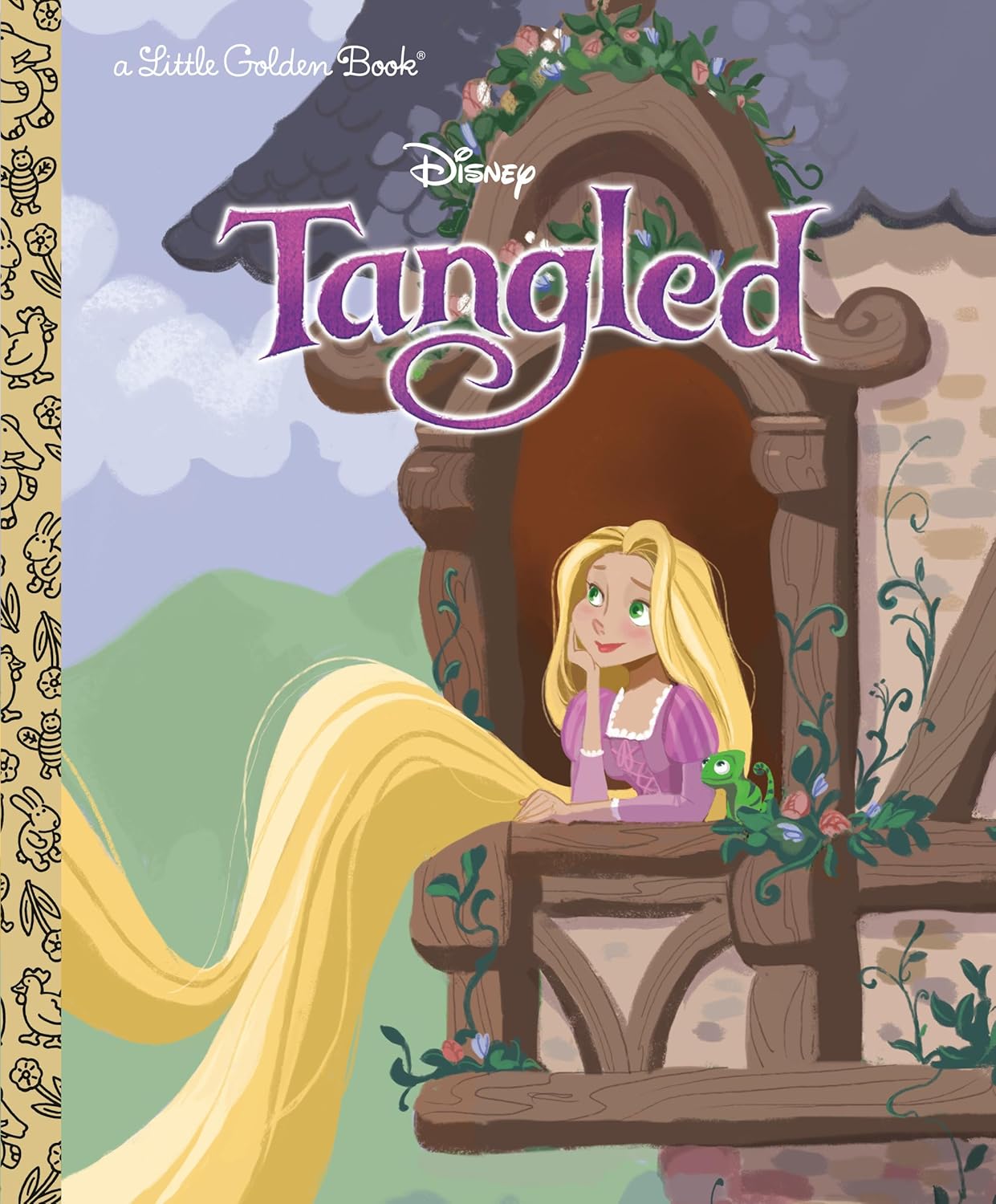 A Little Golden Book: Disney Tangled (Hardcover)