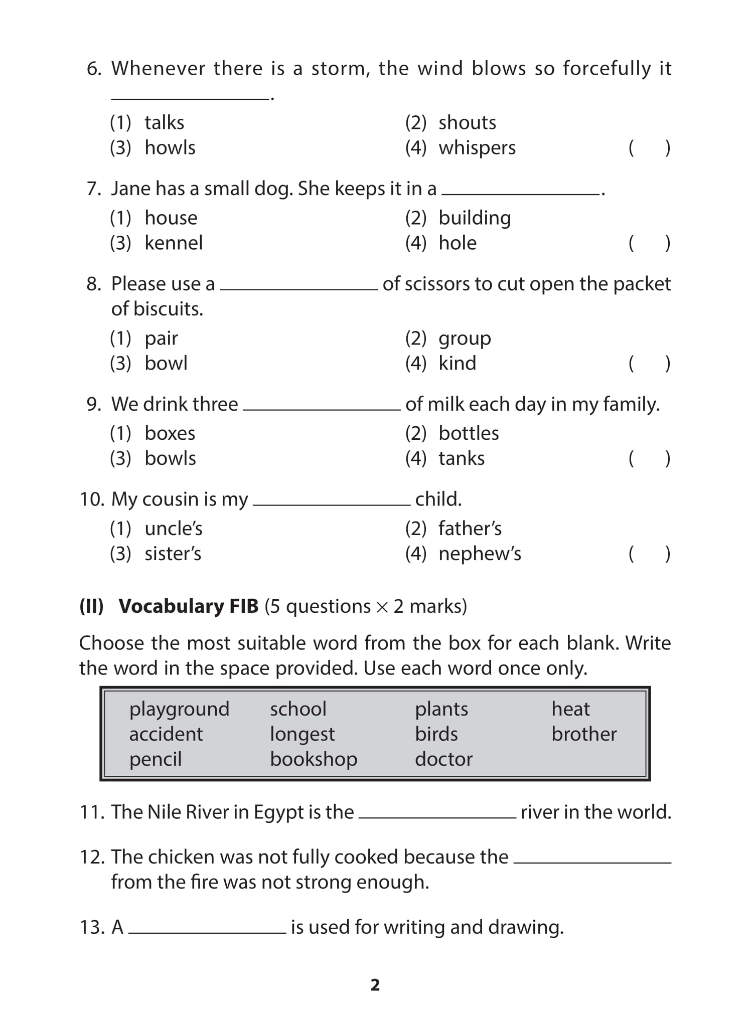 K2 - Head Start Programme: Challenging English Practice Papers for Higher-Ability Learners