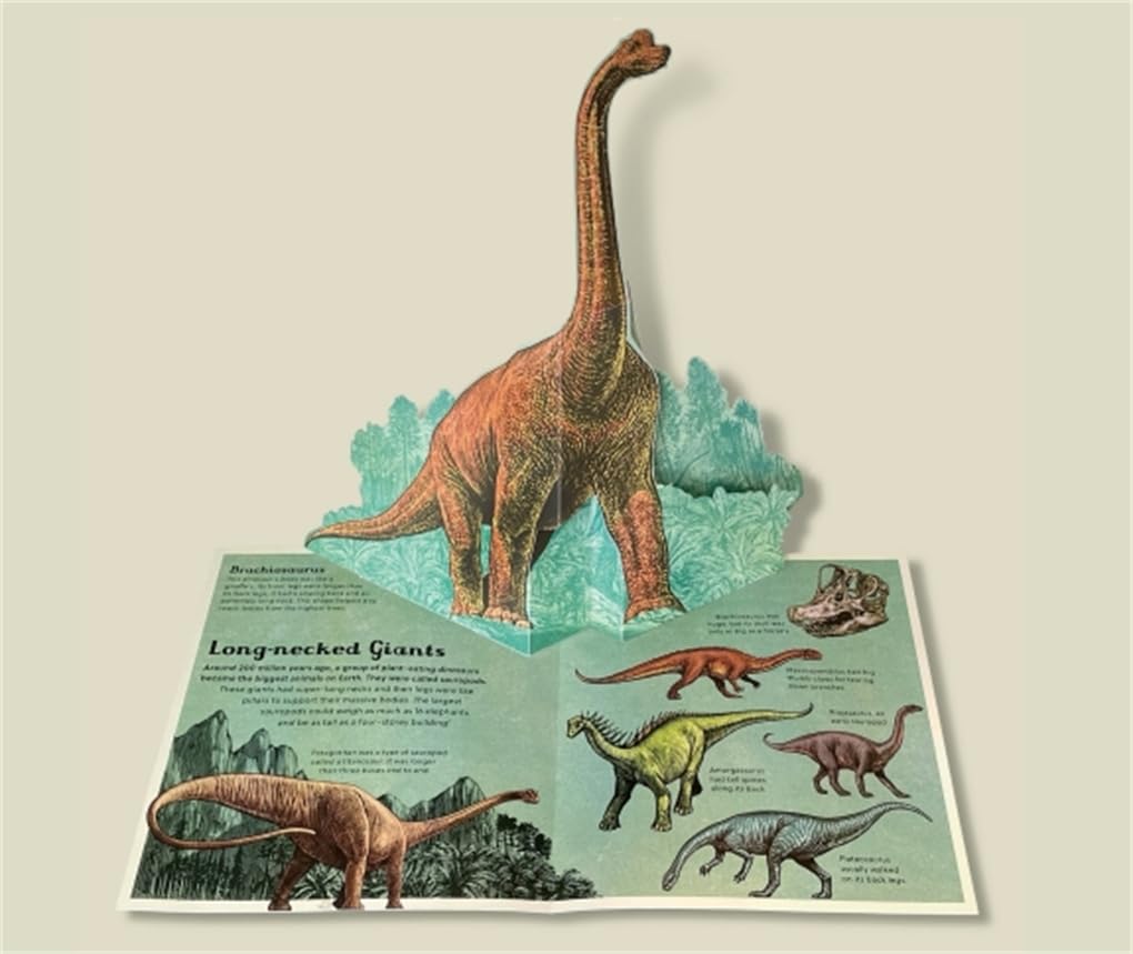Pop-Up Dinosaurium (Hardcover)