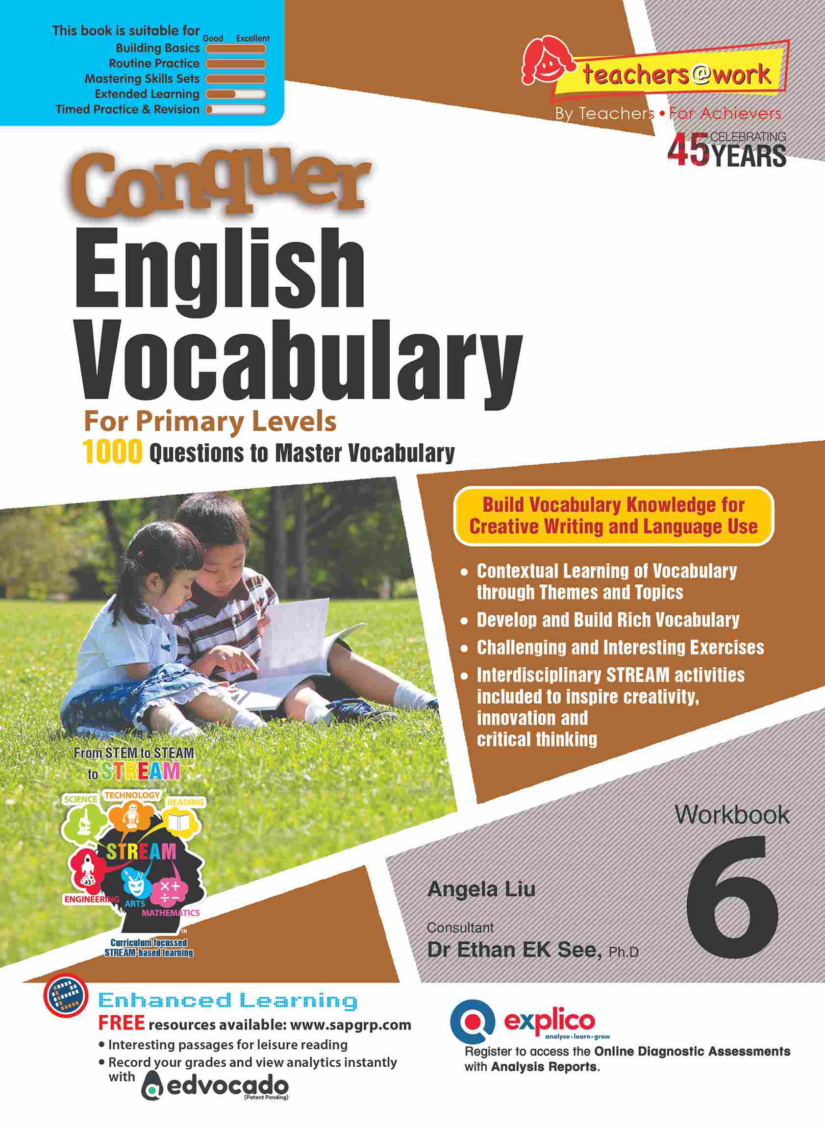 Conquer English Vocabulary For Primary Levels Workbook 6