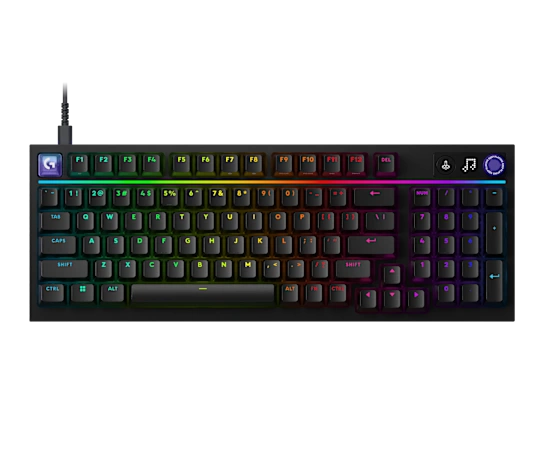 Logitech G316 X 98 98% Wired Gaming Keyboard Black Tactile