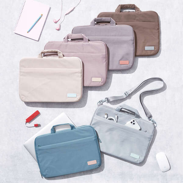 BM-OF07 Elecom 14" Off Toco PC Inner Bag Sand Beige