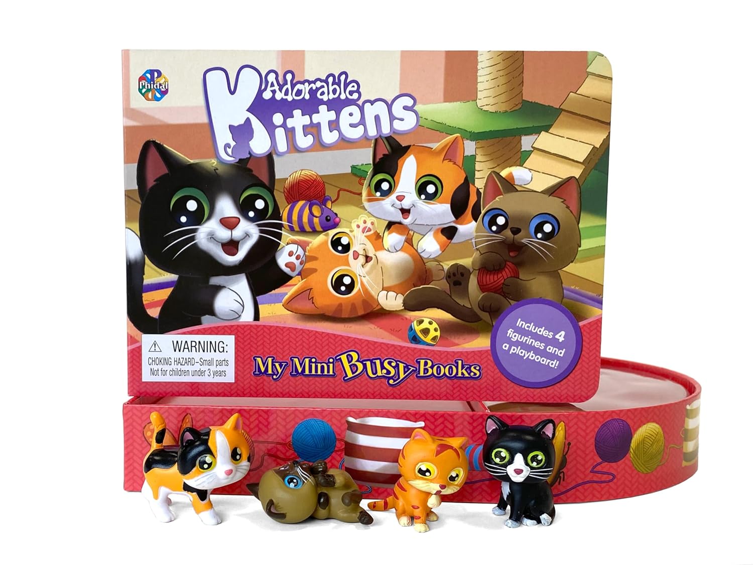 Adorable Kittens (Mini Busy Book) – Board Book