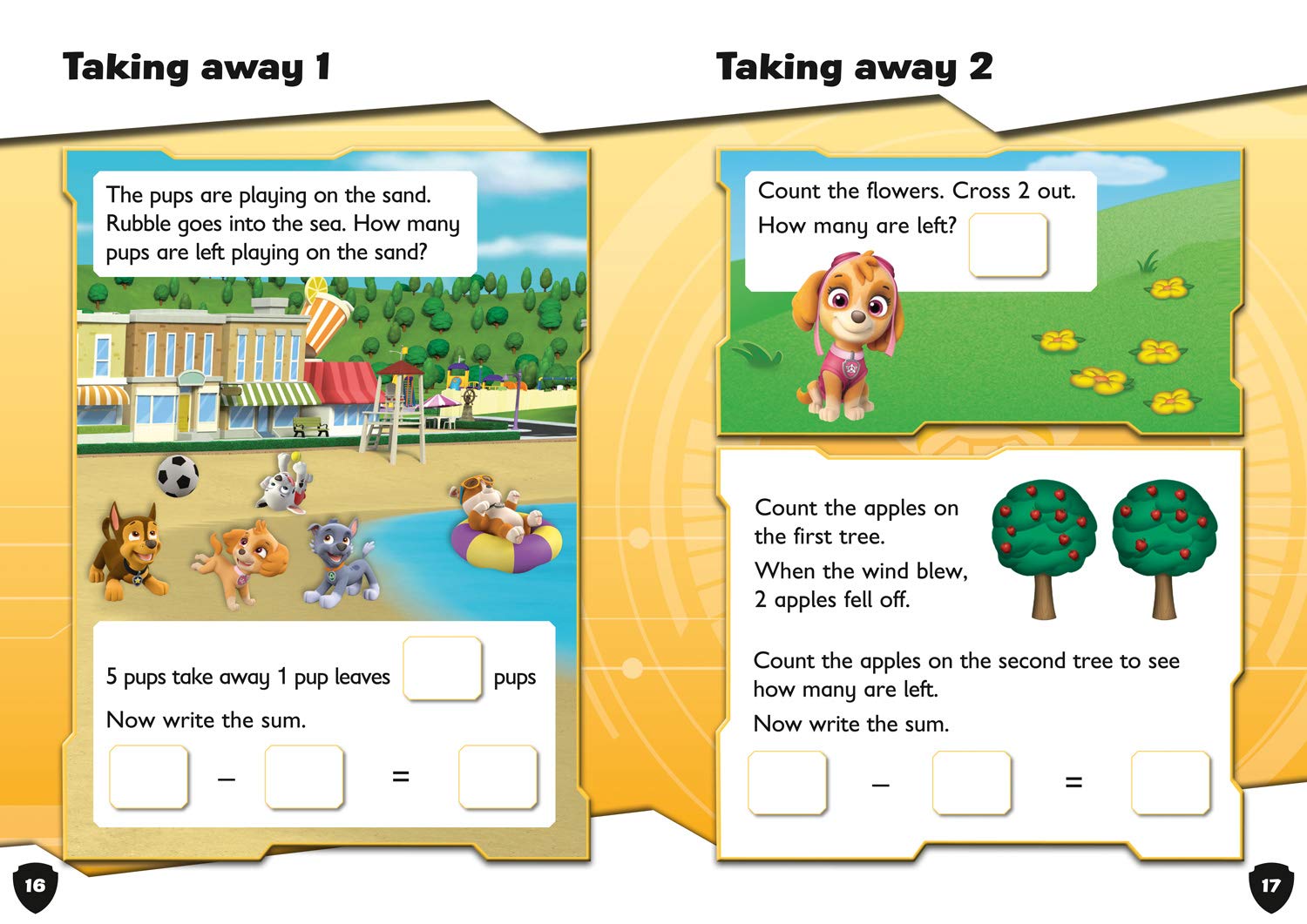 PAW Patrol First Counting Activity Book (Paperback)