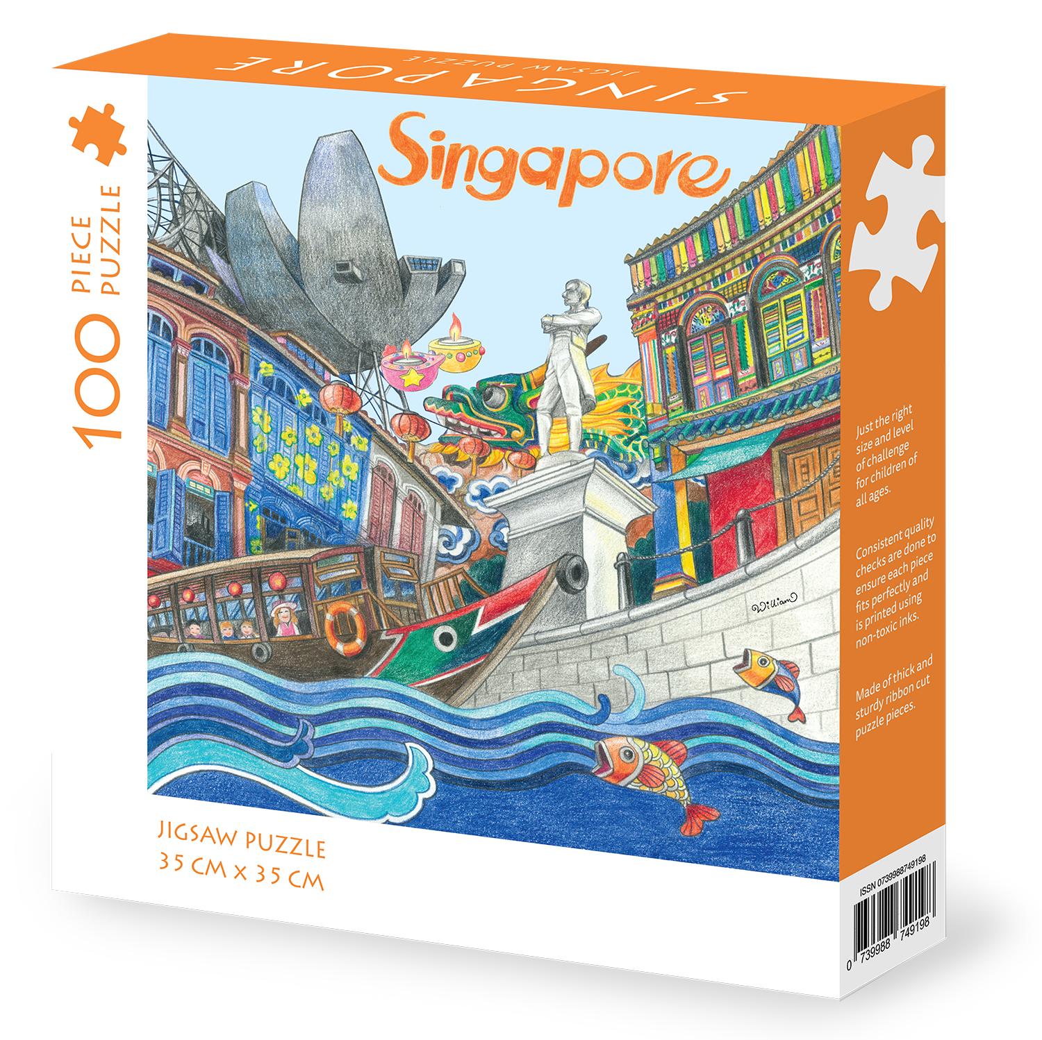 Ps Puzzles Out & About Lion City 100pcs