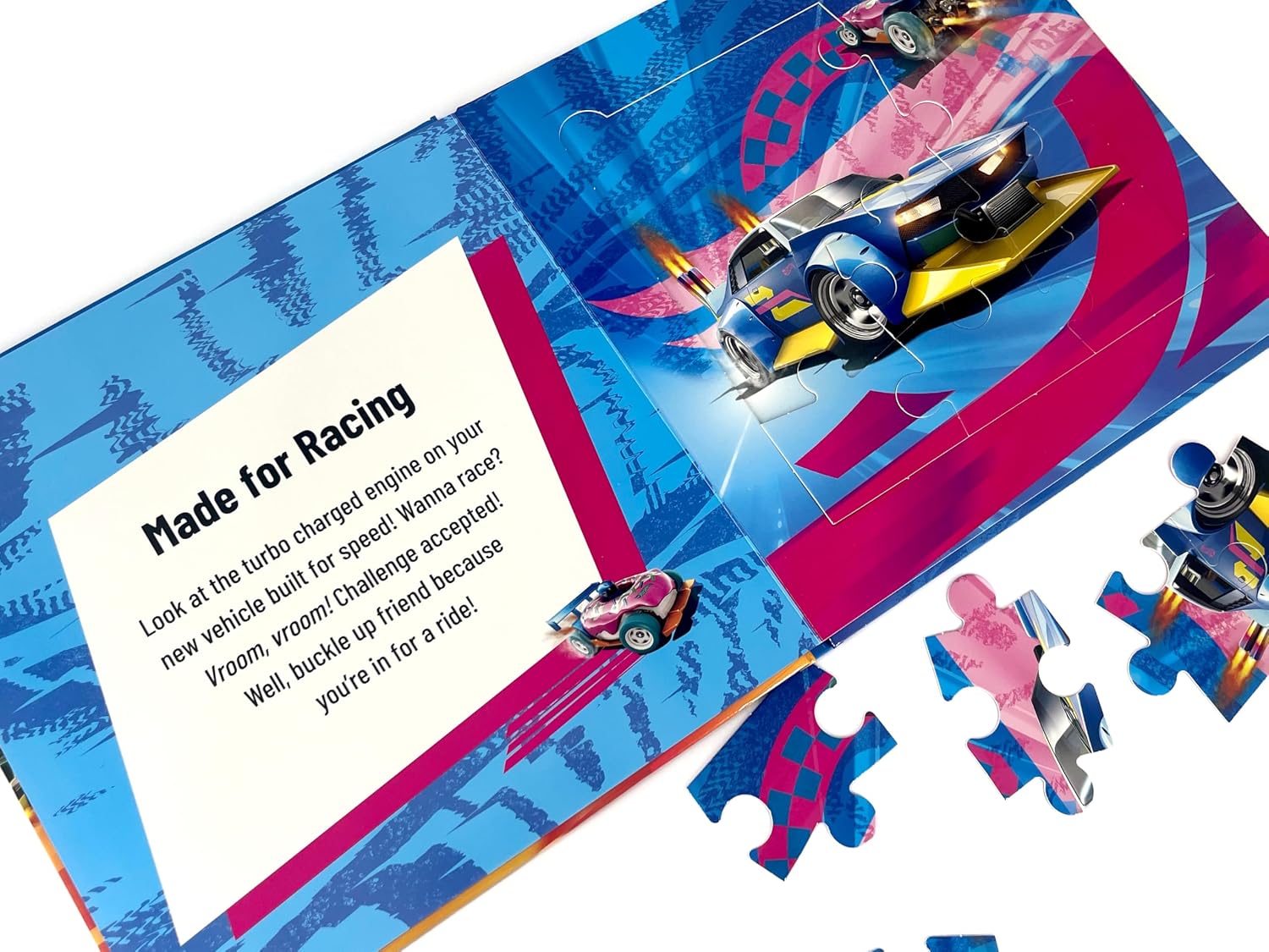 Mattel Hot Wheels My First Puzzle Book