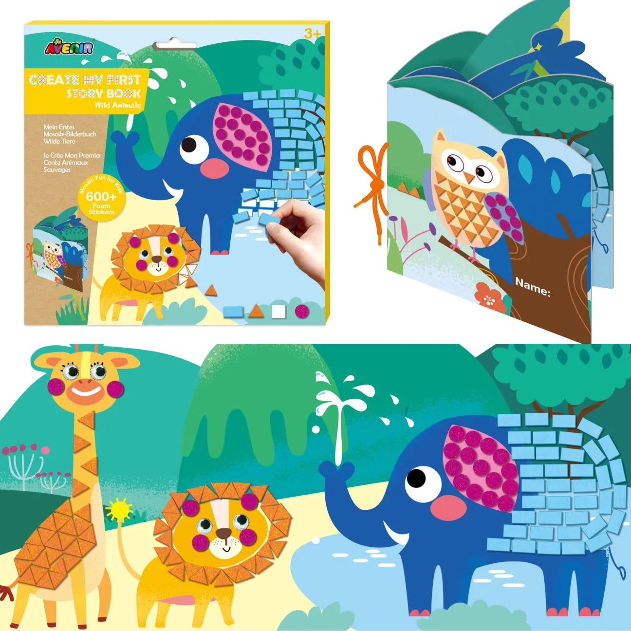 AVENIR MOSAIC JUNIOR WILD ANIMALS