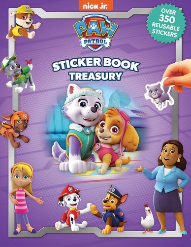 Paw Patrol Girl's Sticker Book Treasury