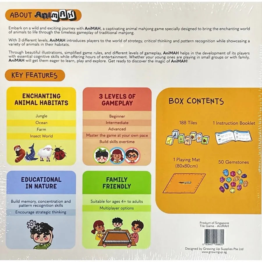 [Growing Up™] AniMAH(Jong) – Family Friendly Mahjong Game