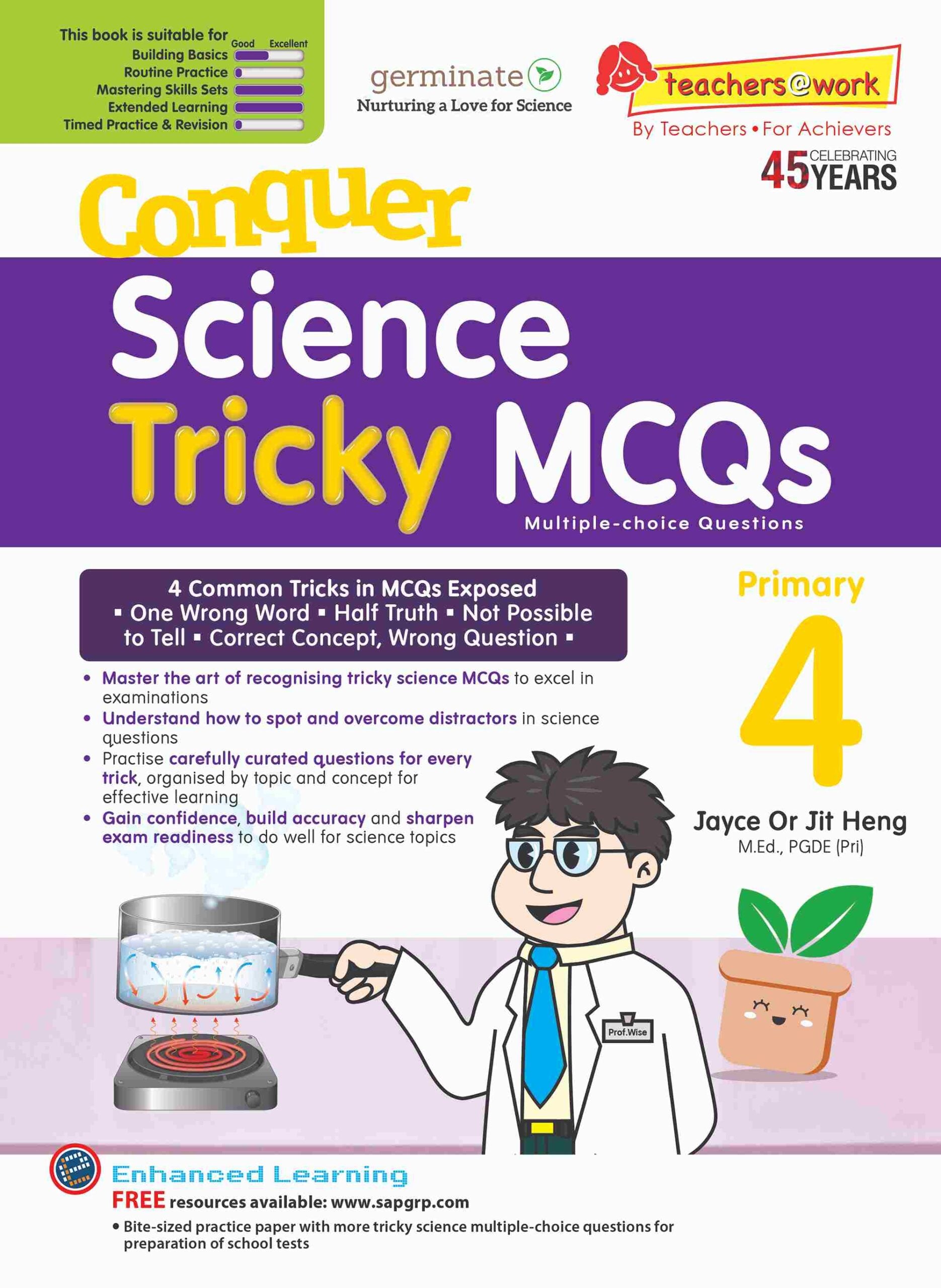 Conquer Science Tricky MCQs Primary 4
