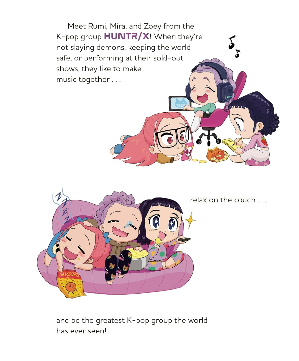 For the Fans! (KPop Demon Hunters): Official Storybook
