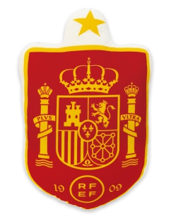 National Team Football Logo Plush Cushion