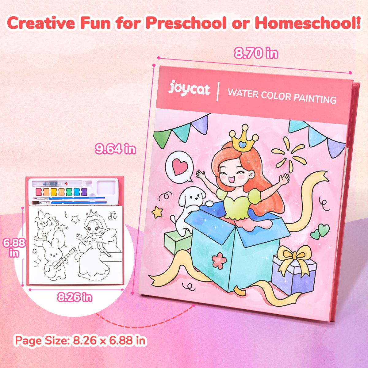 JOYCAT WATER COLOUR PAINTING PRINCESS