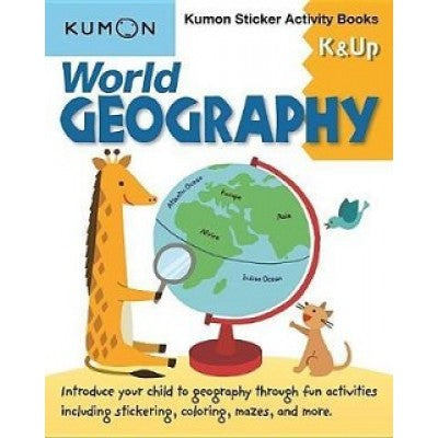 Kumon: Sticker Activity Book : World Geography K & UP