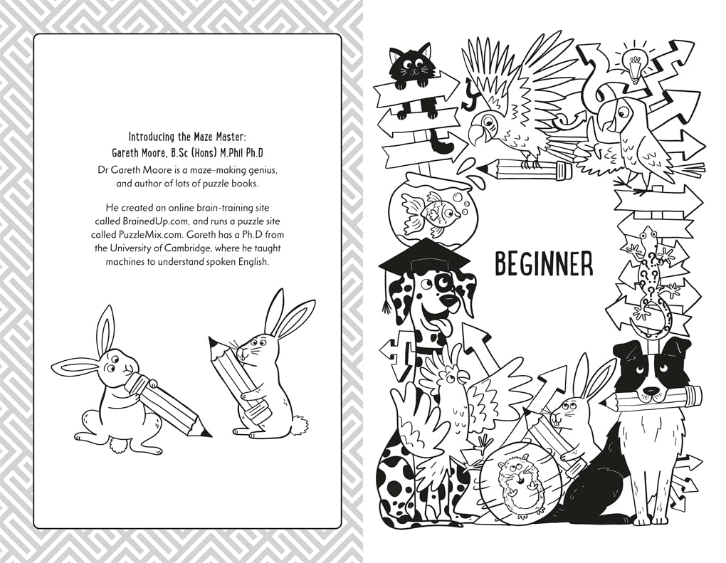 Mazes for Clever Kids®: More Than 100 Puzzles To Boost Your Brainpower (Buster Brain Games) (Paperback)