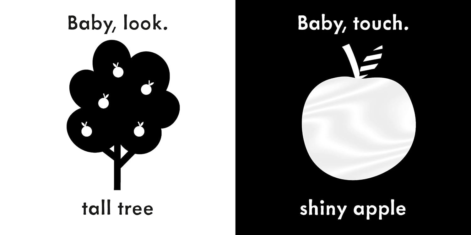 Baby Touch: My First Book: A Black-and-White Cloth Book