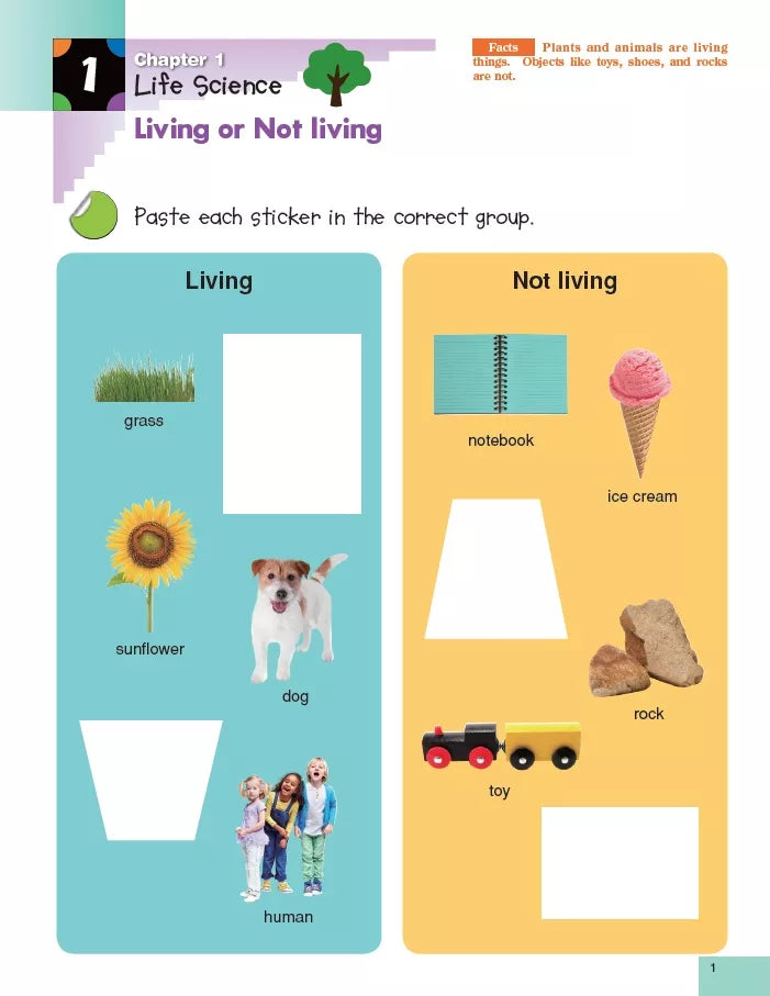 Kumon: Science K & Up Sticker Activity Book