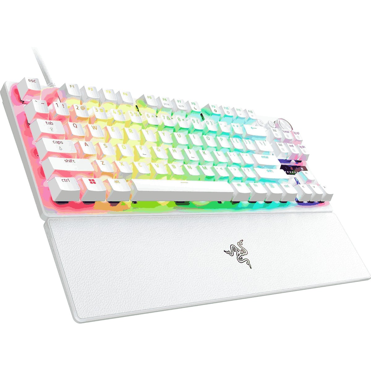 Razer Huntsman V3 Pro Tenkeyless Analog Optical Esports Keyboard White Edition