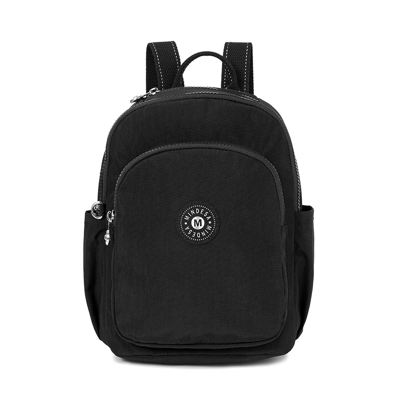 Casual Multi-Pocket Nylon Backpack – 4 Assorted Colours