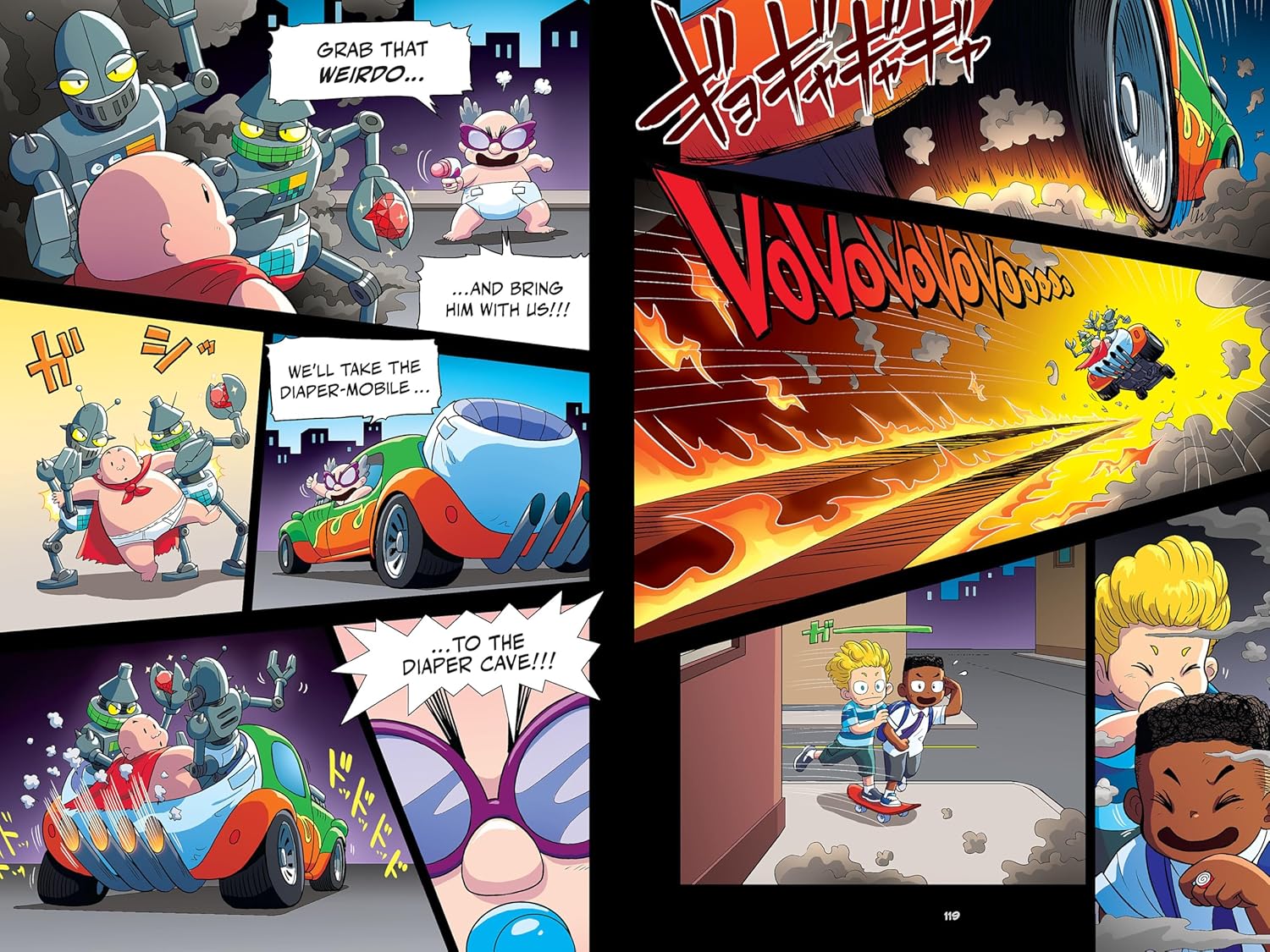 Captain Underpants: The First Epic Manga (From the Creator of Dog Man) Paperback