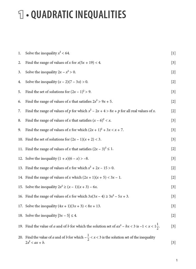 O-Level - Ace Your O-Level and IP Additional Mathematics