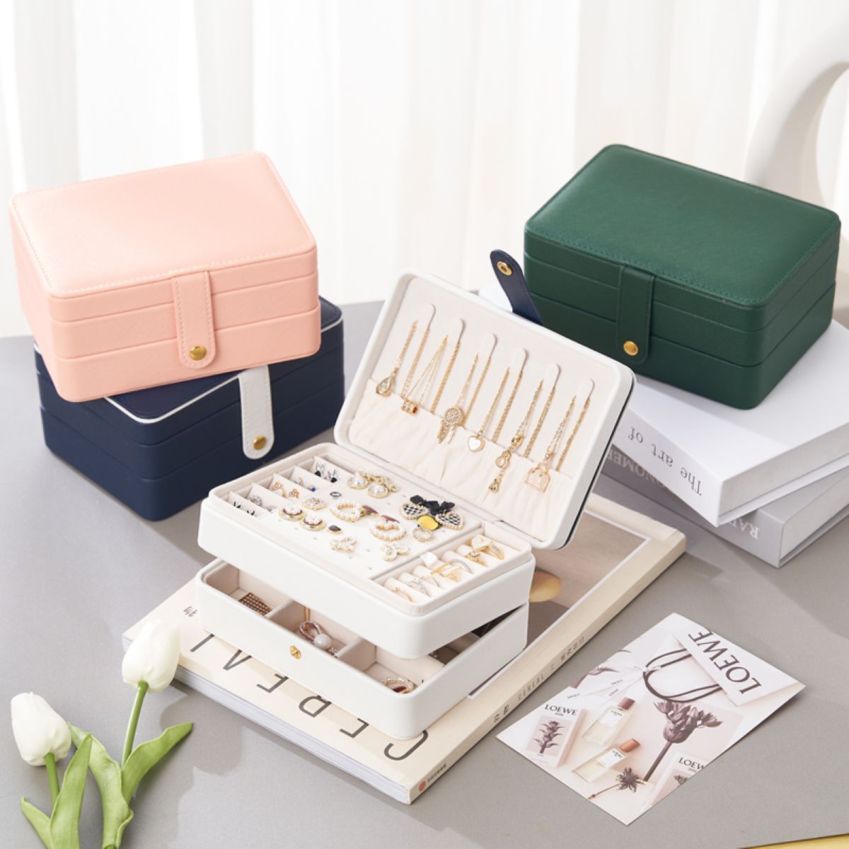 Jewelry Box 2 Tier KC62001