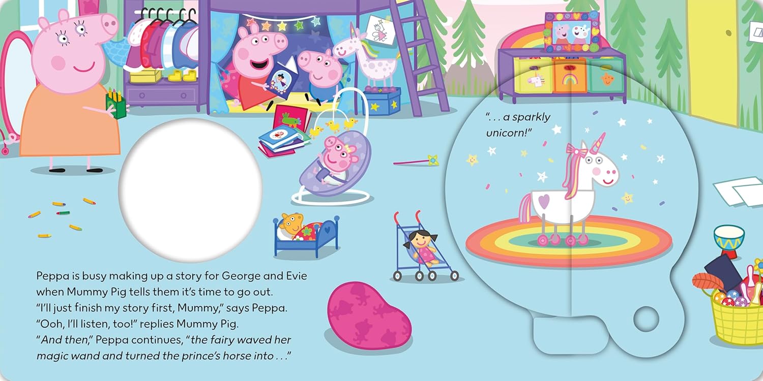 Peppa Pig: Peppa's Magical Story: A Magic Wheel Book