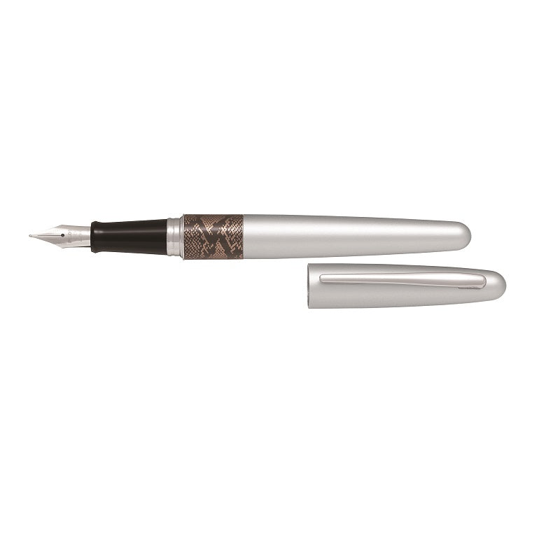 PILOT MR2 SERIES FOUNTAIN PEN, FINE NIB PYTHON DESIGN
